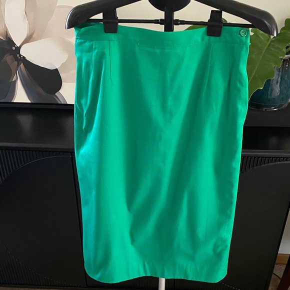 Vintage Green 100% Cotton Women's Suit Set - Picture 8 of 12